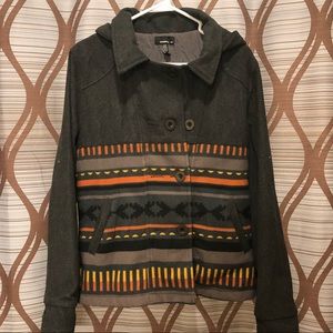 Tribal Patterned Coat